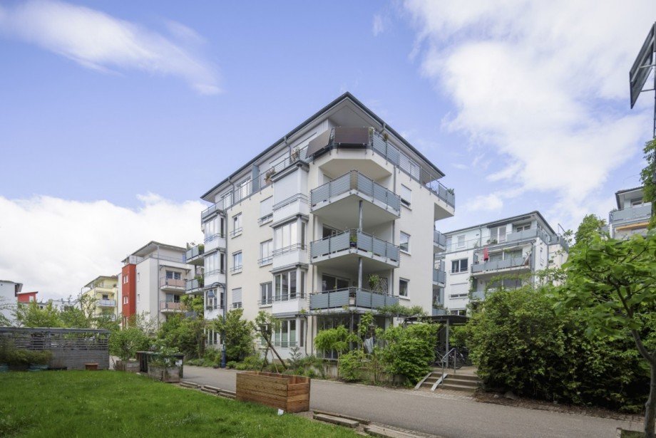 Au�enansicht Etagenwohnung Freiburg im Breisgau
