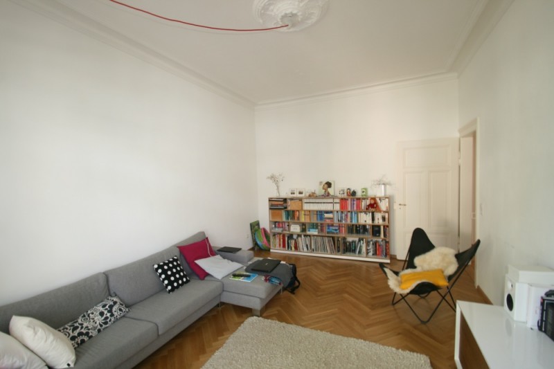 Wohnzimmer Etagenwohnung Freiburg im Breisgau / Wiehre