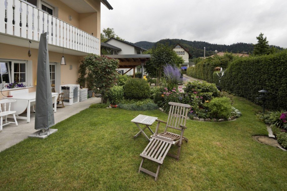 Garten Etagenwohnung Stegen
