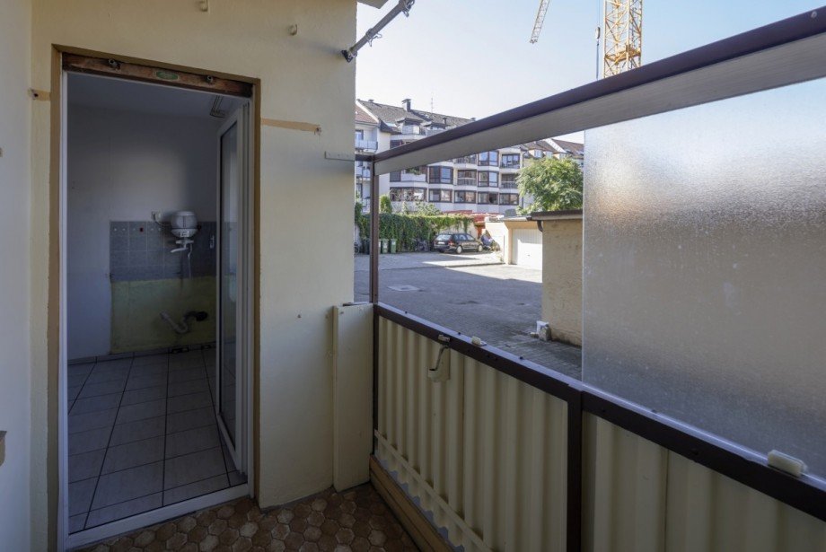Balkon Erdgeschosswohnung Freiburg im Breisgau