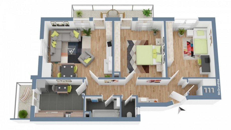 Grundriss Wohnung Bad Krozingen