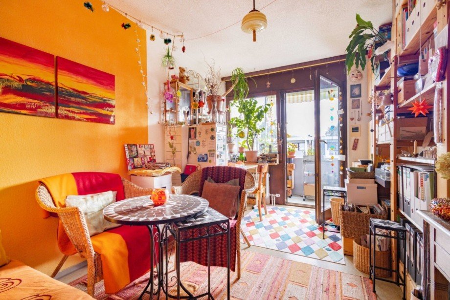 Wohnzimmer Wohnung Freiburg im Breisgau