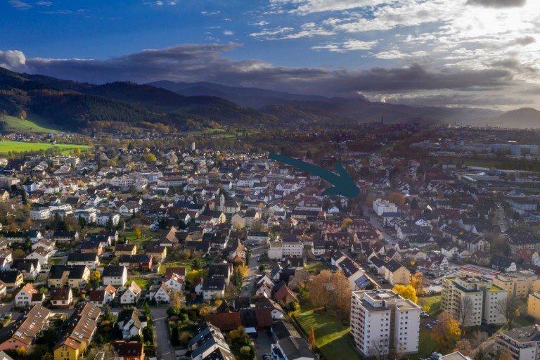 Von oben Gundelfingen - Gundelfingen Etagenwohnung Gem�tliche Wohlf�hlwohnung zentral in Gundelfingen
