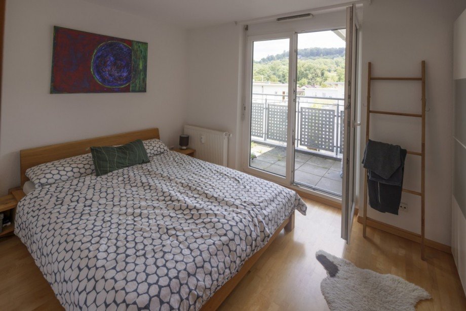 Schlafzimmer Etagenwohnung Freiburg im Breisgau