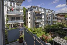Balkon Sch�ne 2-Zimmer-Wohnung im Vauban - bezugsfrei