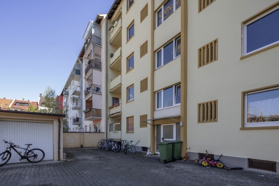 Au�enansicht Erdgeschosswohnung Freiburg im Breisgau