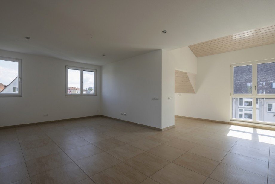 Wohnzimmer Maisonettewohnung Breisach am Rhein