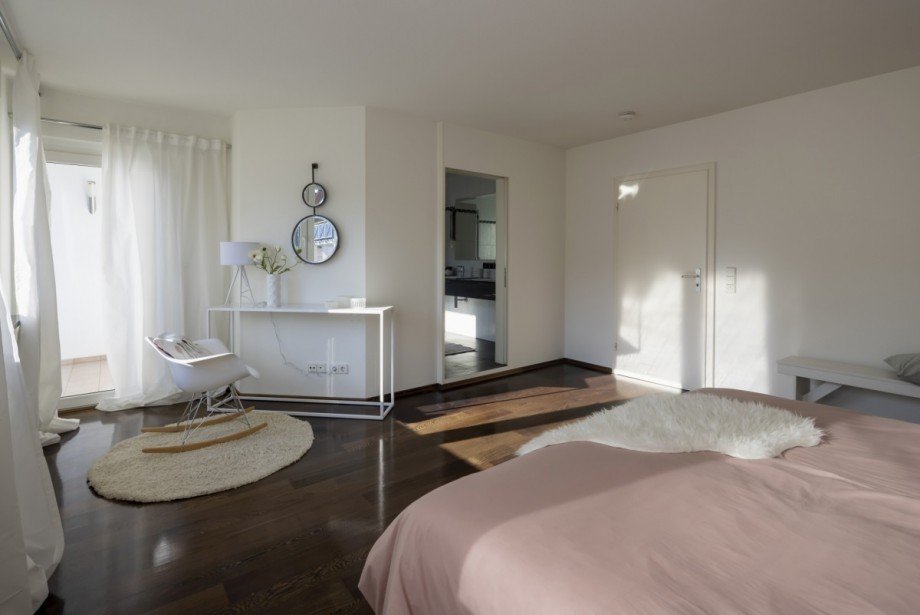 1.OG Schlafzimmer Mehrfamilienhaus Freiburg im Breisgau