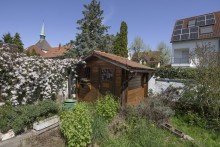 Gartenh�uschen Liebhaberhaus auf dem M�nsterberg mit traumhaftem Garten!