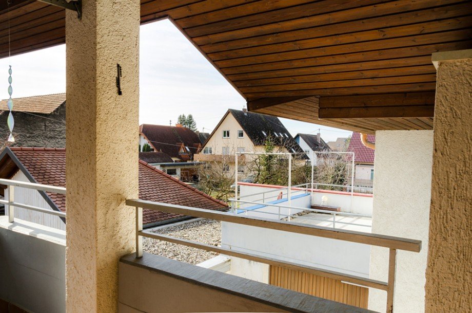 Balkon Ausblick Doppelhaush�lfte Ihringen