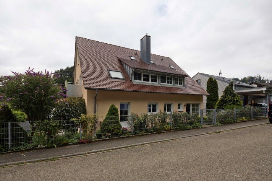 Au�enansicht Etagenwohnung Stegen