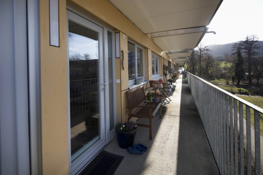 Laubengang Etagenwohnung Freiburg im Breisgau