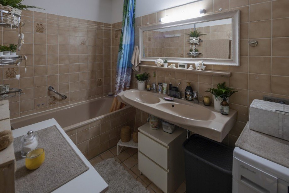 Badezimmer Erdgeschosswohnung Gundelfingen