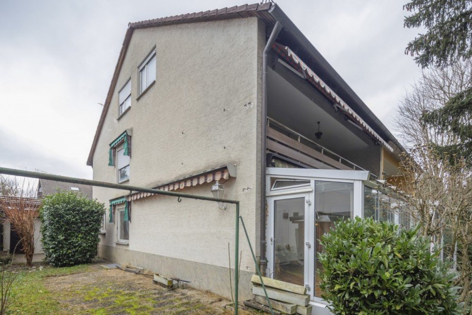 Au�enansicht Doppelhaush�lfte Gundelfingen