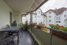 Balkon Sehr gepflegte 3-Zimmer-Wohnung in Breisach!