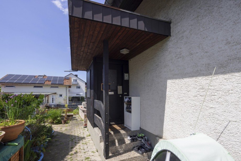Eingang Einfamilienhaus Freiburg im Breisgau