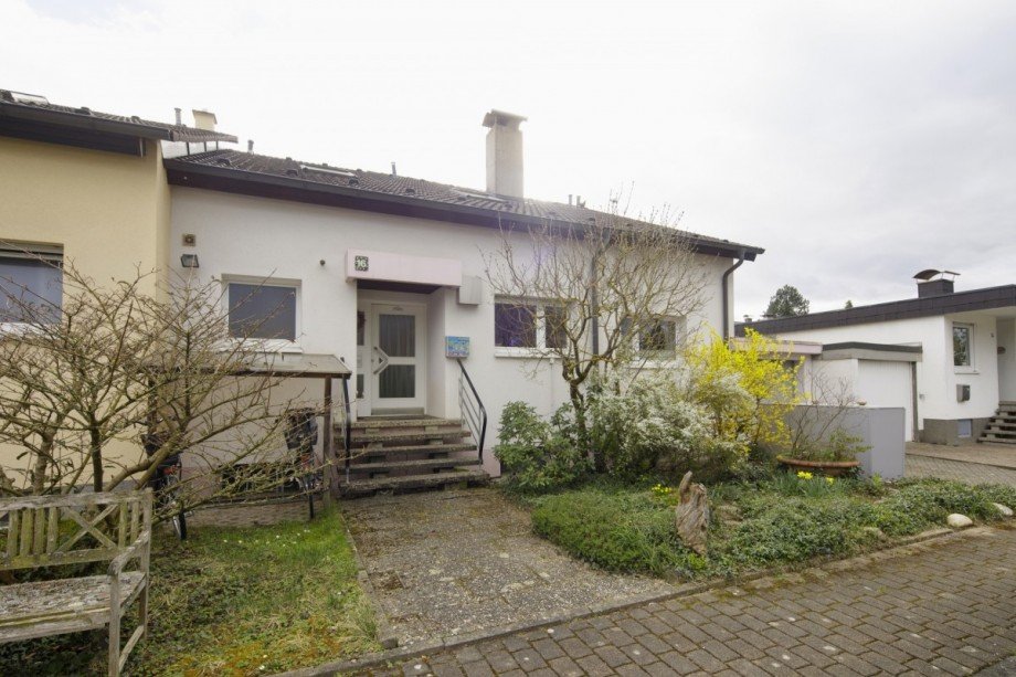 Au�enansicht Doppelhaush�lfte Umkirch