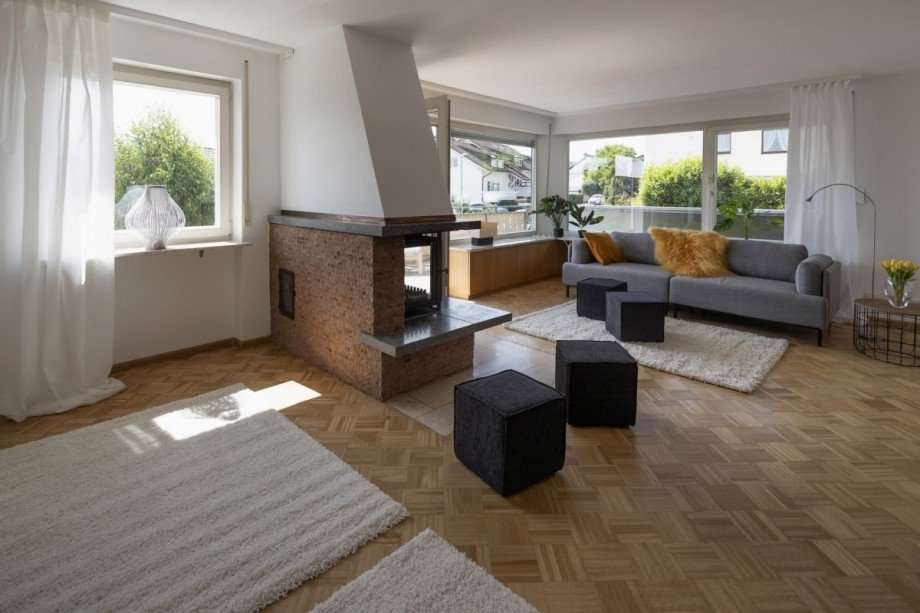 Kamin Doppelhaush�lfte Freiburg im Breisgau / Tiengen