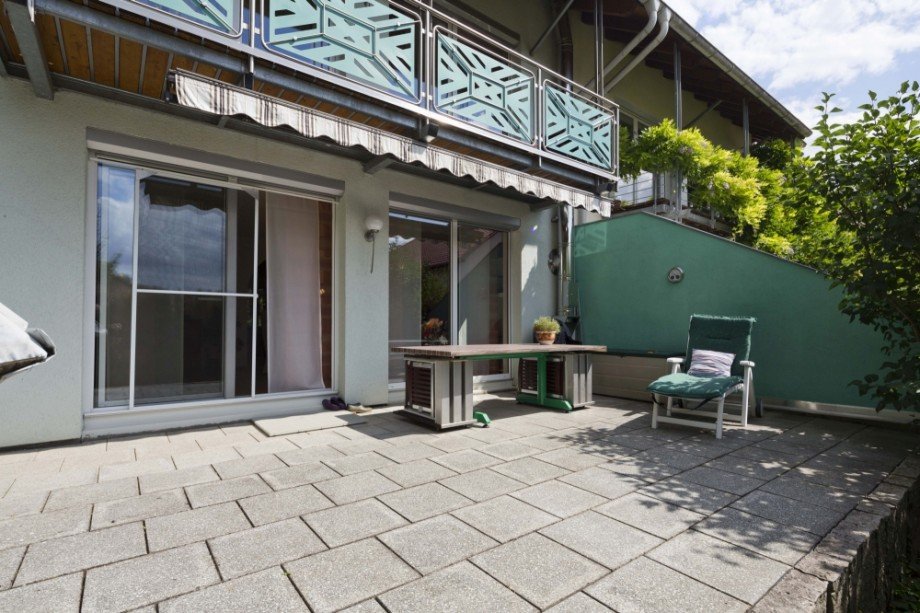 Terrasse Doppelhaush�lfte Teningen / K�ndringen
