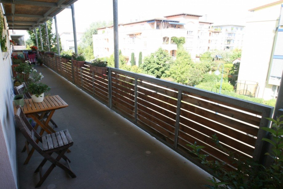 Balkon Maisonettewohnung Freiburg im Breisgau