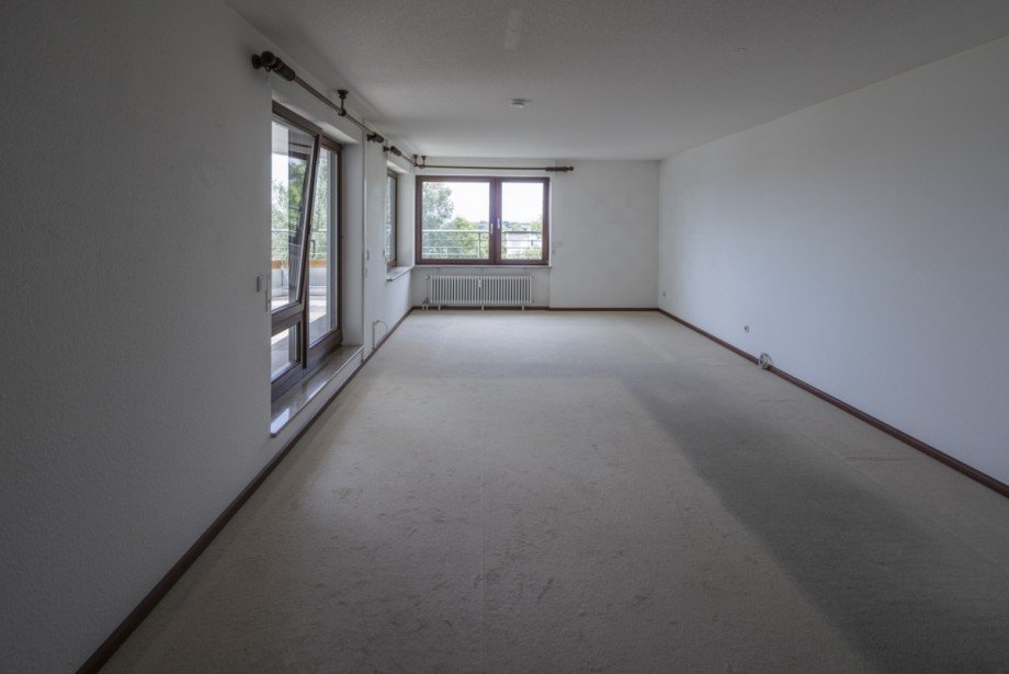 Wohnzimmer Etagenwohnung Gundelfingen