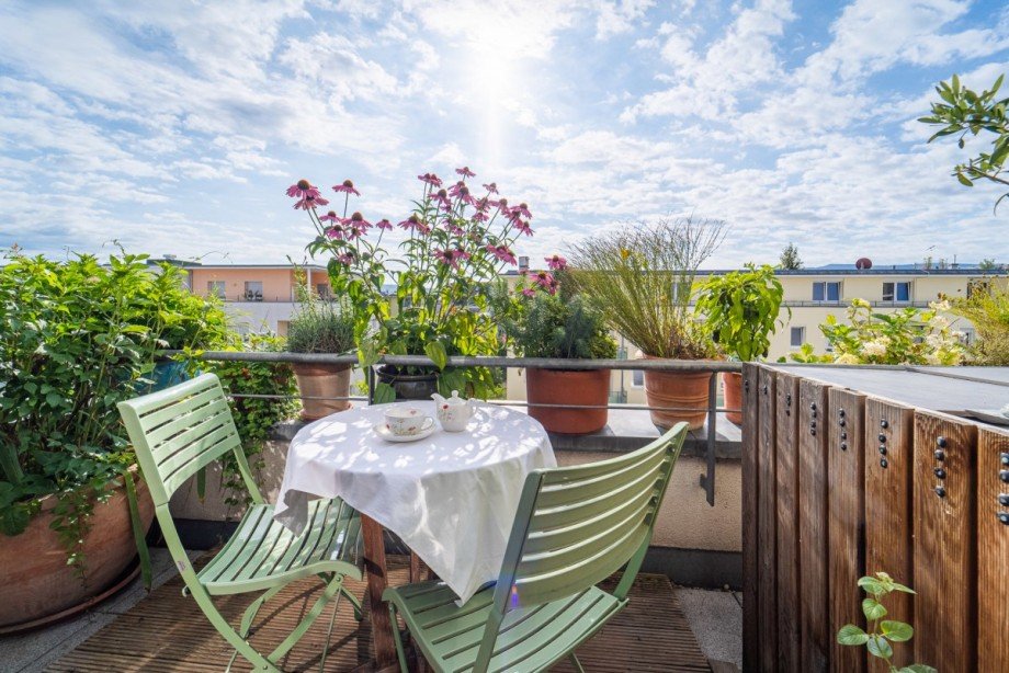 Ost-Balkon Etagenwohnung Freiburg im Breisgau