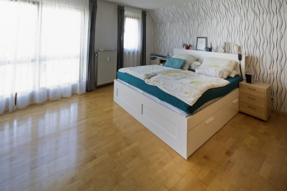 Schlafzimmer Etagenwohnung Freiburg im Breisgau / Waltershofen