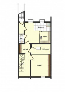 Grundriss UG Generationenhaus mit sch�nem Garten!