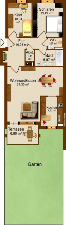 Grundriss Immobilienmakler Waldkirch - Wohnung verkauft!