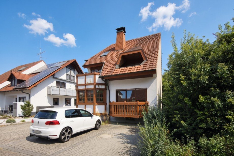 Au�enansicht Doppelhaush�lfte Ihringen