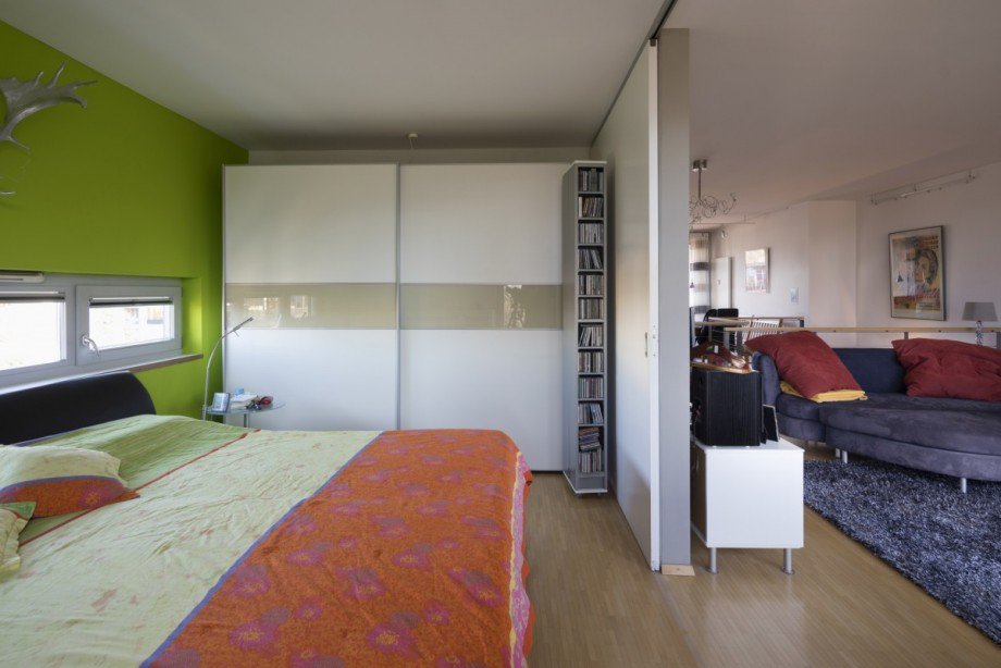 Schlafzimmer Etagenwohnung Freiburg im Breisgau