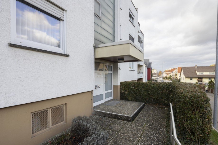 Au�enansicht Etagenwohnung Gundelfingen