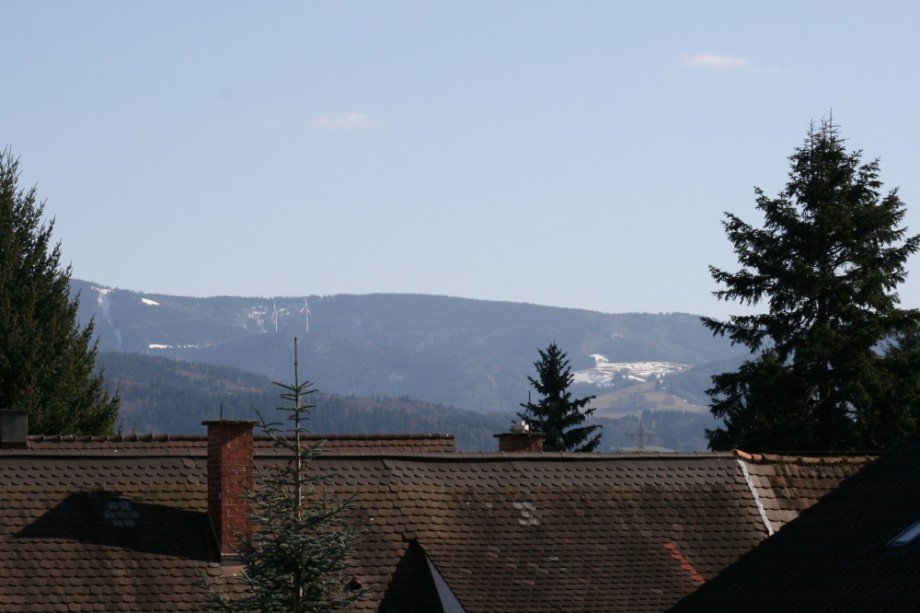 Balkonaussicht Etagenwohnung Freiburg im Breisgau