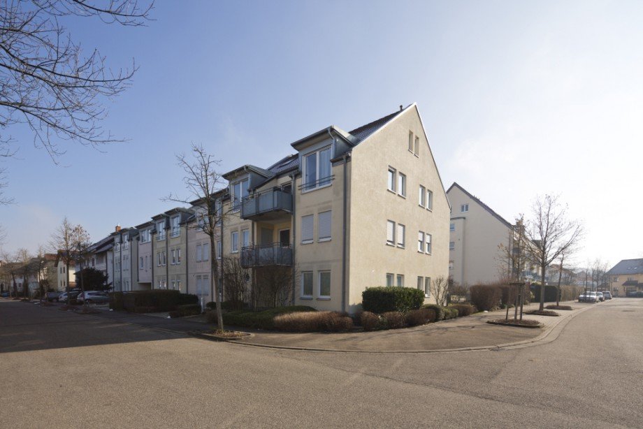 Au�enansicht Erdgeschosswohnung Denzlingen