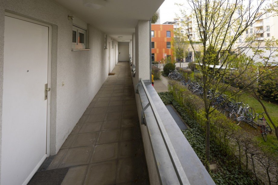 Laubengang Etagenwohnung Freiburg im Breisgau