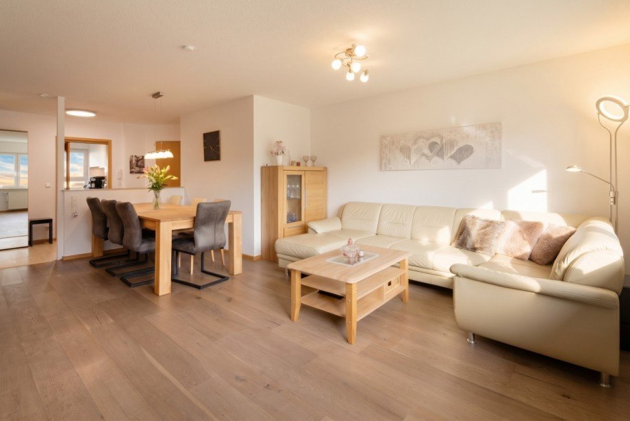 Wohnzimmer Etagenwohnung Endingen am Kaiserstuhl