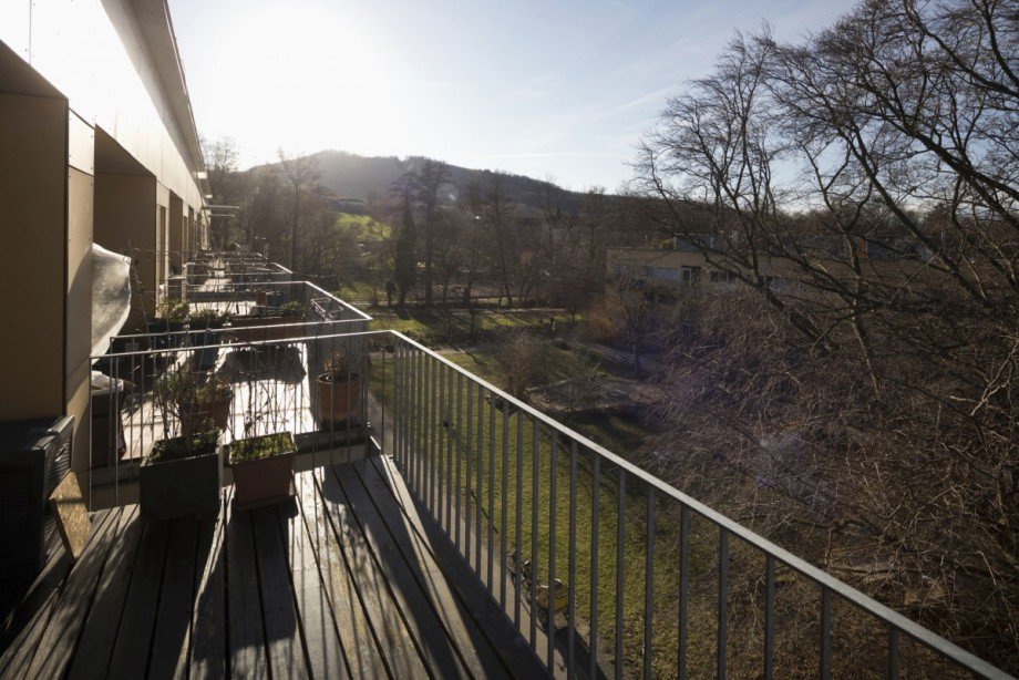 West-Balkon Etagenwohnung Freiburg im Breisgau
