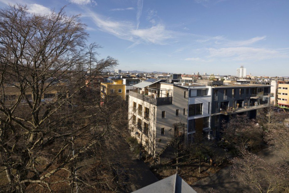 Ausblick Etagenwohnung Freiburg im Breisgau