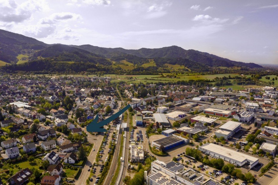Blick Richtung Freiburg Etagenwohnung Kirchzarten