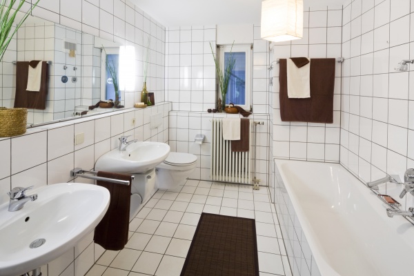 Tageslichtbad Etagenwohnung Freiburg im Breisgau / Herdern