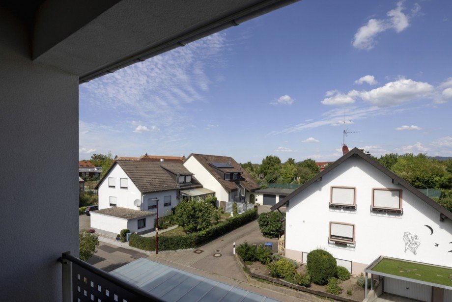 Ausblick Maisonettewohnung Breisach am Rhein
