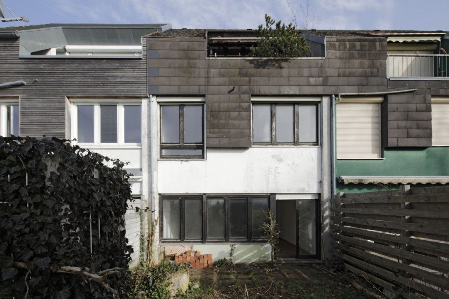 Au�enansicht Garten Reihenmittelhaus Kirchzarten