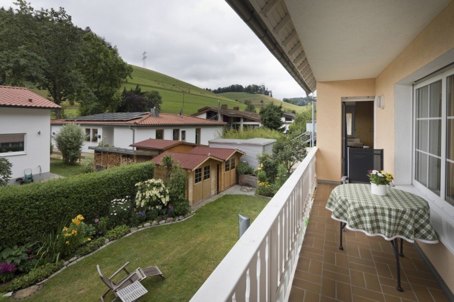 Ausblick Etagenwohnung Stegen