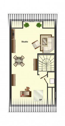 Dachgeschoss 4**** Haus mit  All inclusive  - Ausstattung in Breisach