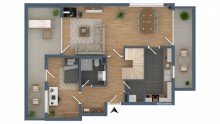 Wohnebene Einzigartige Penthousewohnung mit Traumaussicht!