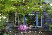 Garten Wohnhaus mit Gewerbehalle im sonnigen Hartheim!