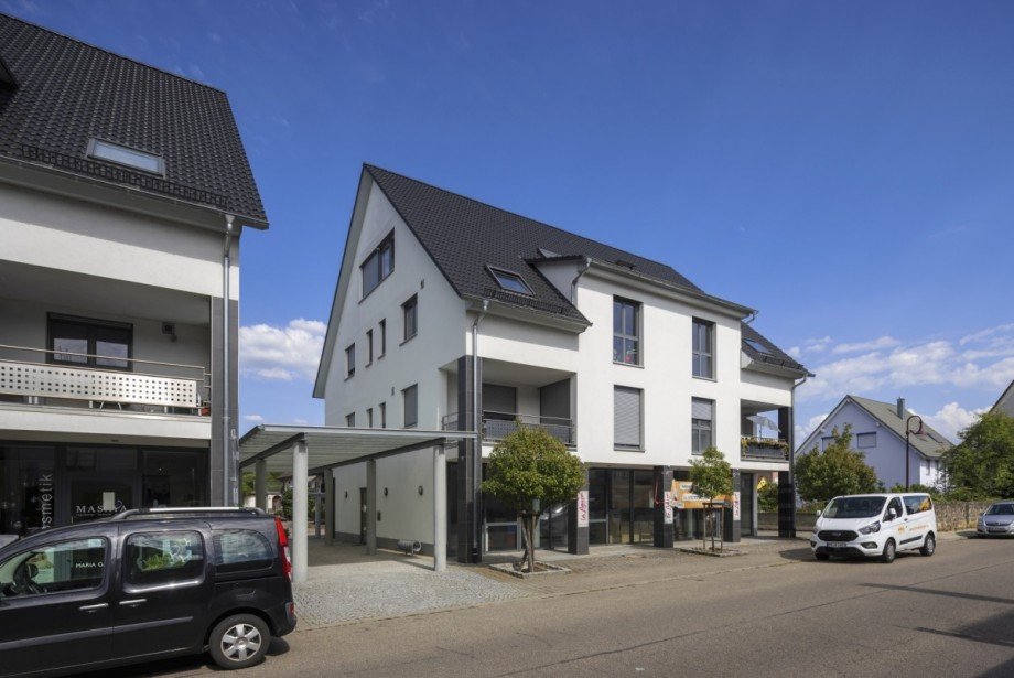 Au�enansicht Maisonettewohnung Breisach am Rhein