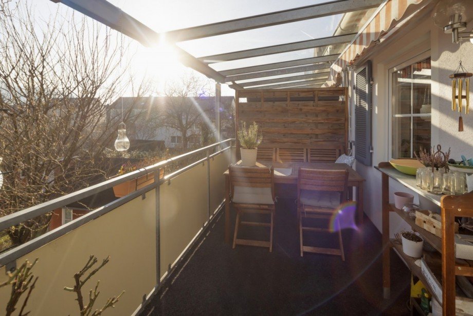 Balkon Maisonettewohnung Freiburg im Breisgau