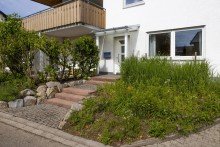 Eingang Gro�z�gig leben in Tiengen!