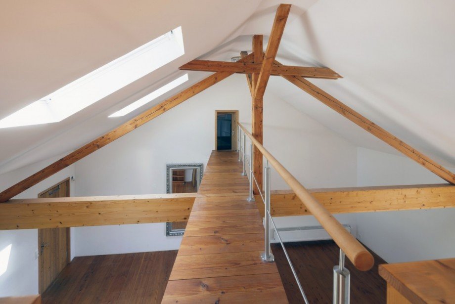 Verbindungsweg zw. Schlafzimmer und Speicher Einfamilienhaus Feldberg (Schwarzwald)